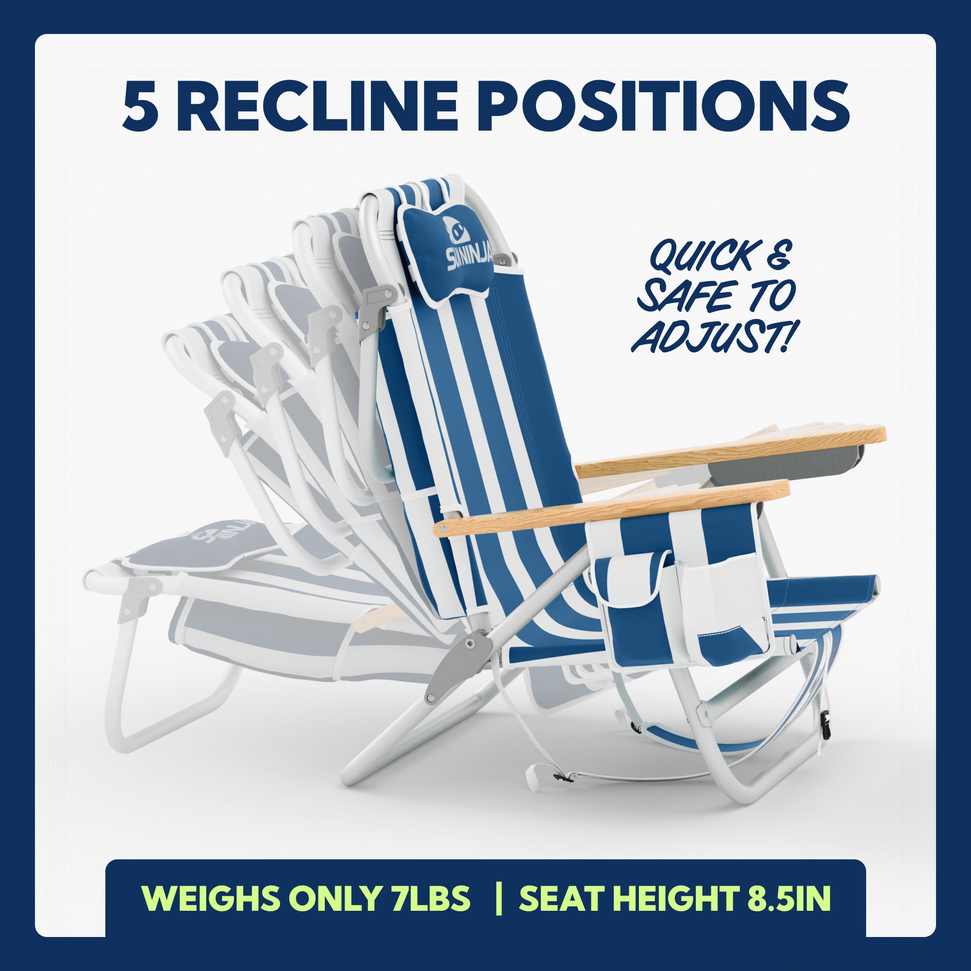 Sun-Ninja_Beach_Chair#style_navy-stripes