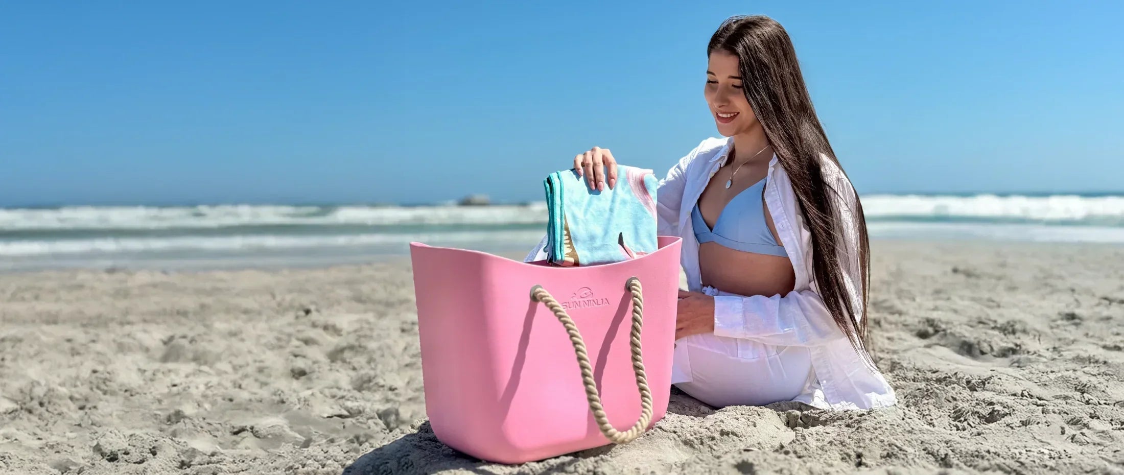 Rubber Beach Bags and Tote Bags