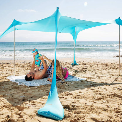 4 PERSON TENT (TURQUOISE)